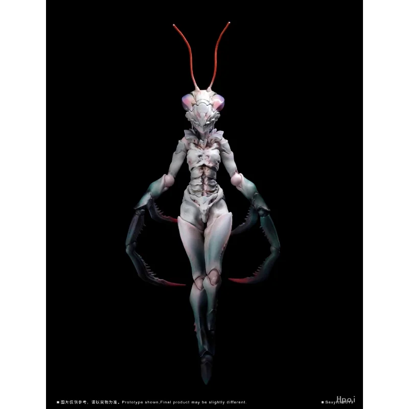 100% Oryginalny B0127 1/12 Skala Żołnierka Seria Owadów MANTIS Zestaw Kompletny do Wymiany Twarzy 6 Cali 17 Cm Żołnierz