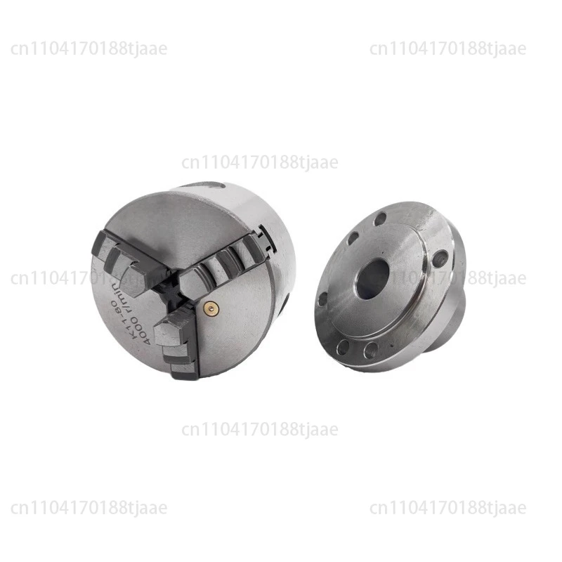 1pc CNC Lathe Machine Tool Part Chuck Back Connection Plate K11/K12-125—165 Motor Shaft Transition Plate Reducer Flange