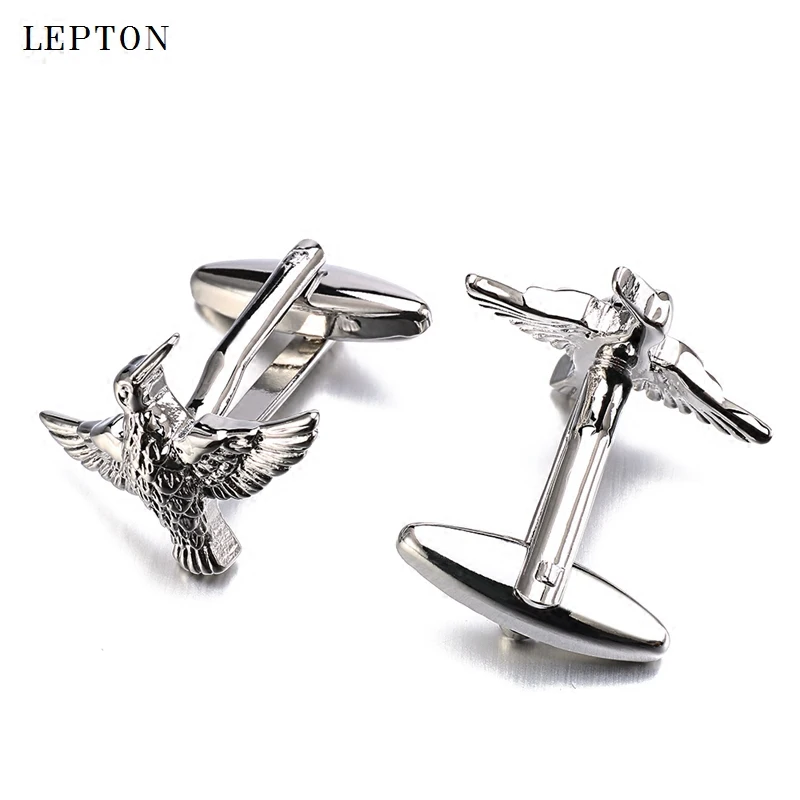 Gift Box Fun Cufflinks Men's Bird Cufflinks Shirt French Cufflinks Animal Series Business Gifts