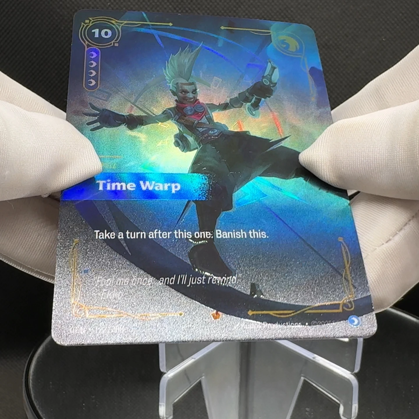 League of Legends Riftbound Time Warp Spell Card