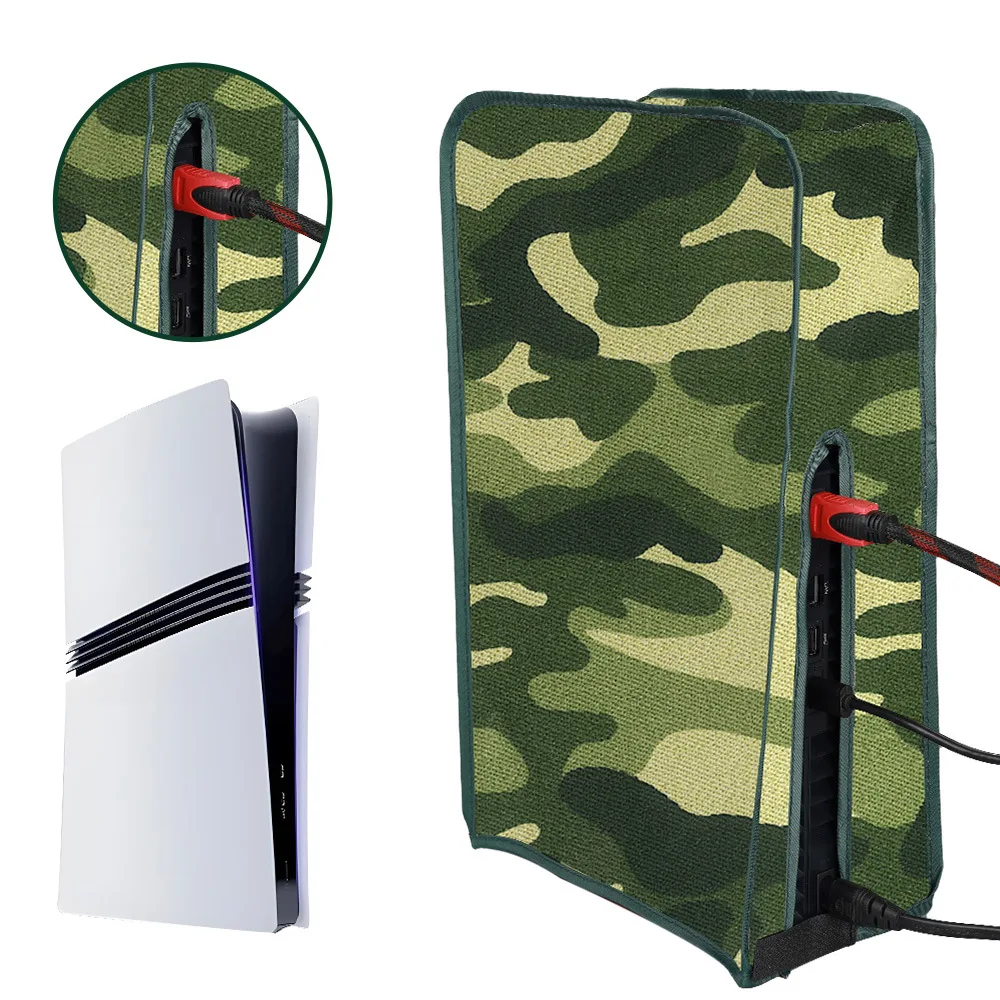 

Vertical Dustproof Sleeve for PS5 Pro Console Gaming Anti-Scratch Dust Protective Cover Console Protective Sleeve Accessories