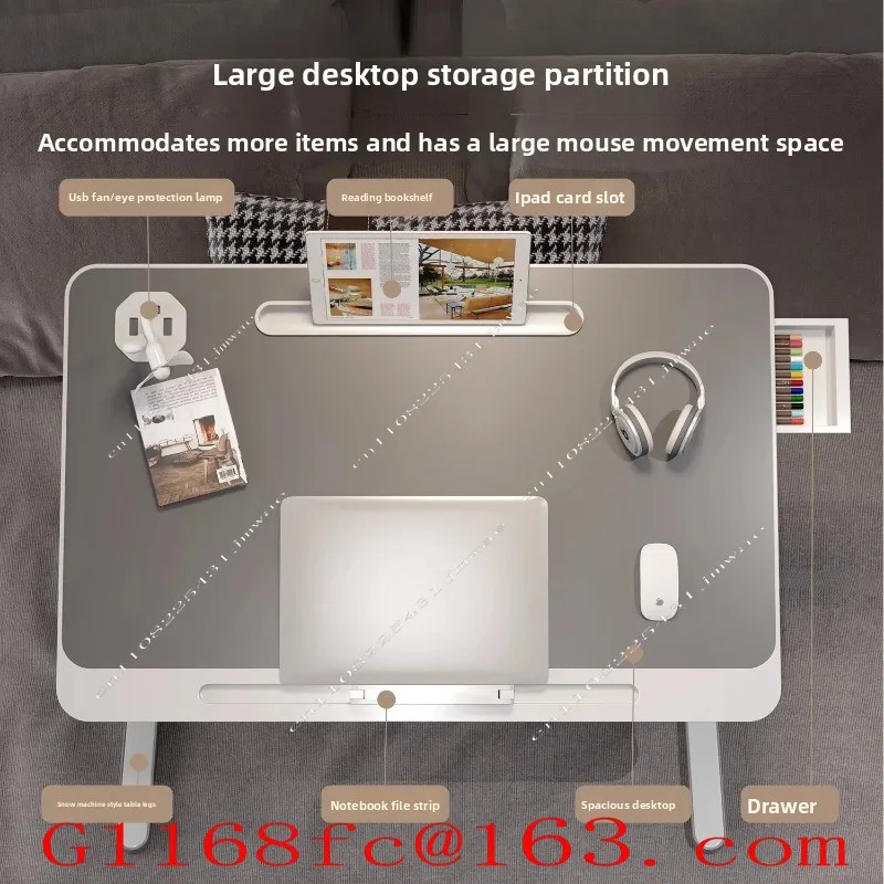 Dormitory Can Be Lifted Folding Bed Writing Desk Learning To Adjust The Height Bracket