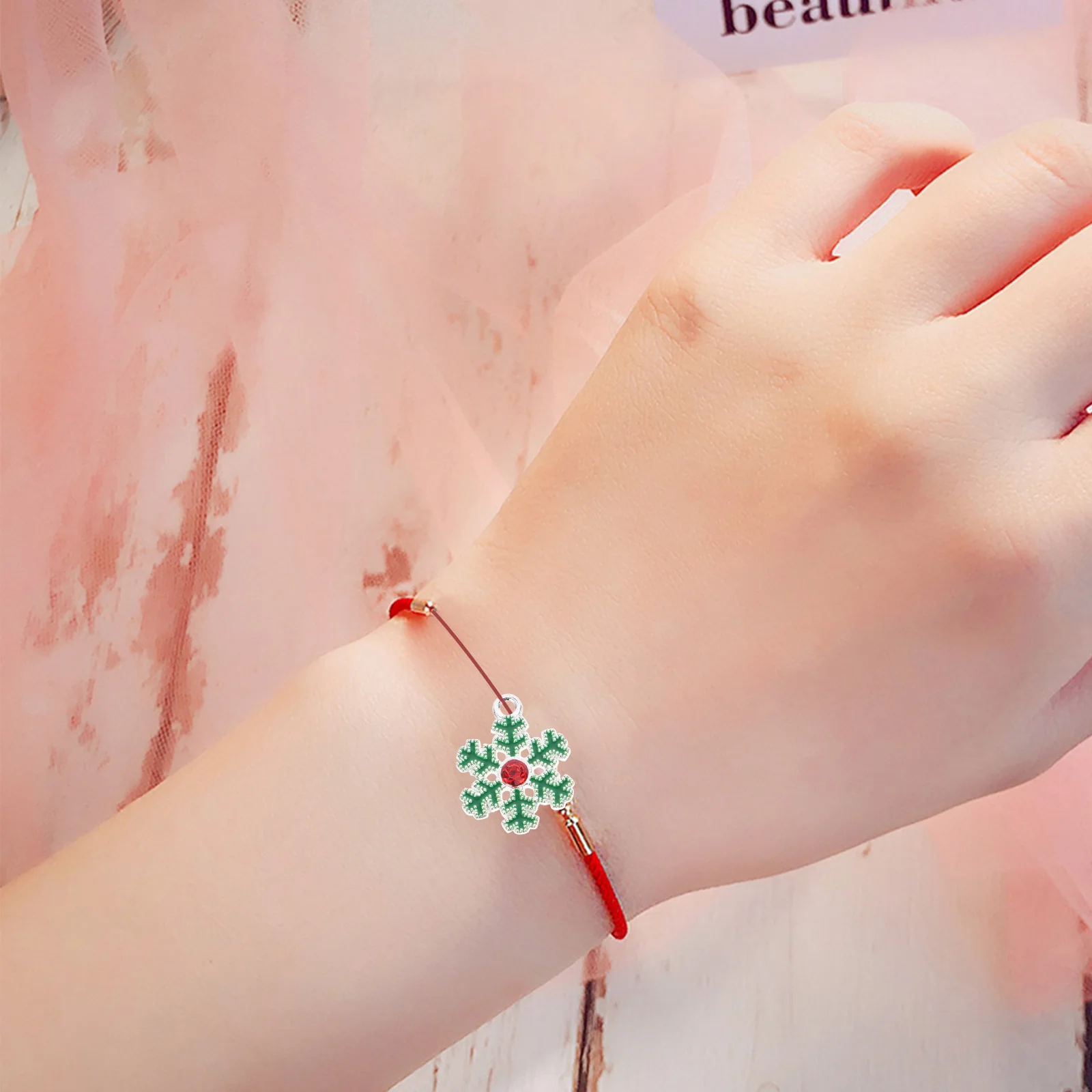 15 قطعة ديكور عيد الميلاد قطرة الزيت قلادة سبيكة سحر المعلقات مجوهرات قابلة للنفخ #3