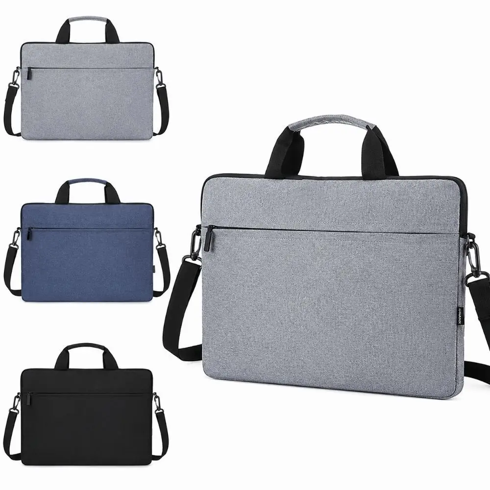 Universal Shockproof Ultra Thin Large Capacity Laptop Handbag Notebook Cover Laptop Sleeve Case Shoulder Bag For HP Dell Lenovo