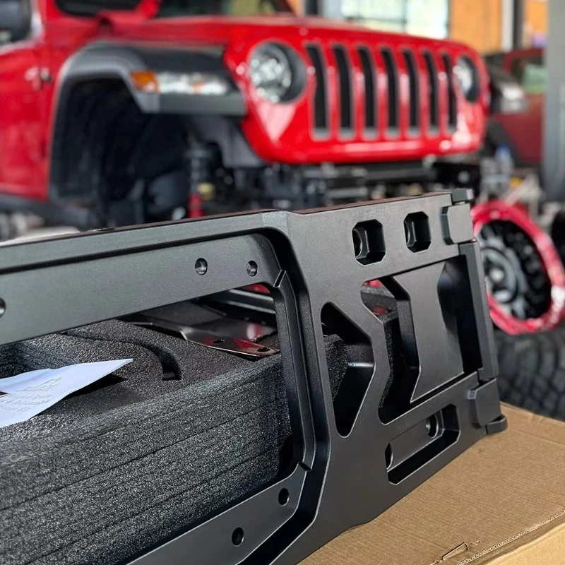 Hot Selling Aluminum Alloy Spare Tire Carrier Tailgate Bracket Hinge Reinforcement Kits   PX