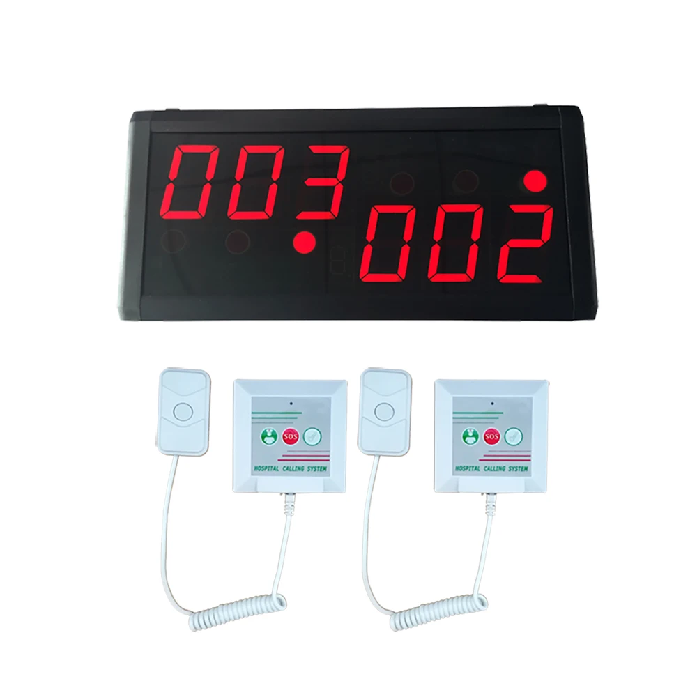 Wireless Nurse Call System, Patient Emergency Call Button Bell Panel for Hospital Nursing Home Clinic