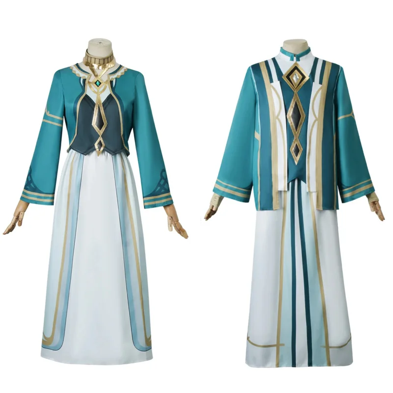 Genshin Impact Cosplay Costume, Xumi Order Academy Uniform, Anime Game, Sumeru Library, Style chinois, Halloween imbibé