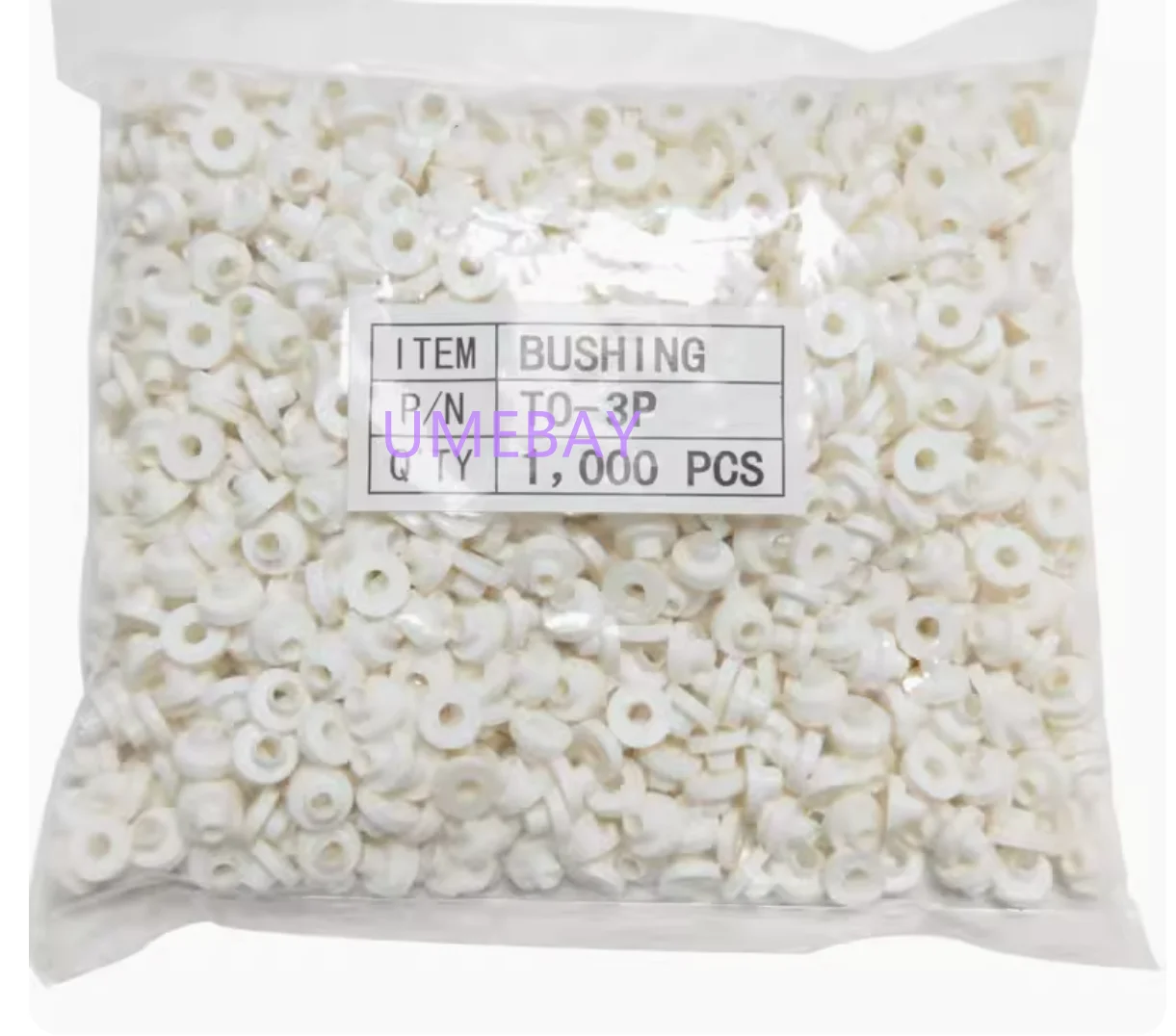 1000/confezione di particelle isolanti, tappo isolante, anello isolante adatto per vite M3 TO-220 TO-3P