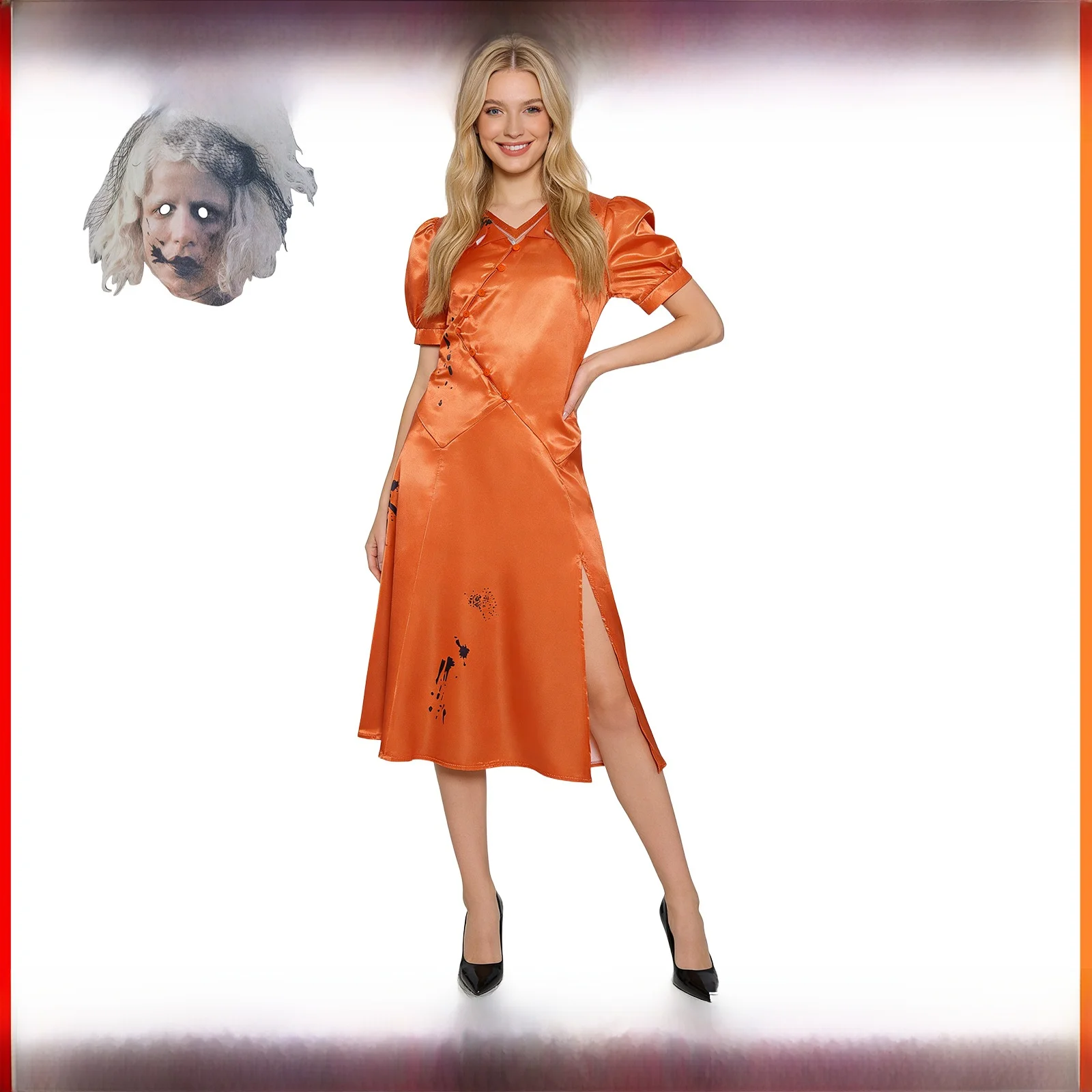 

Dark Bride Halloween Cosplay Stage Performance Costume Women's Traditional Ethnic Clothing Brand Unbranded Listing Year 2026