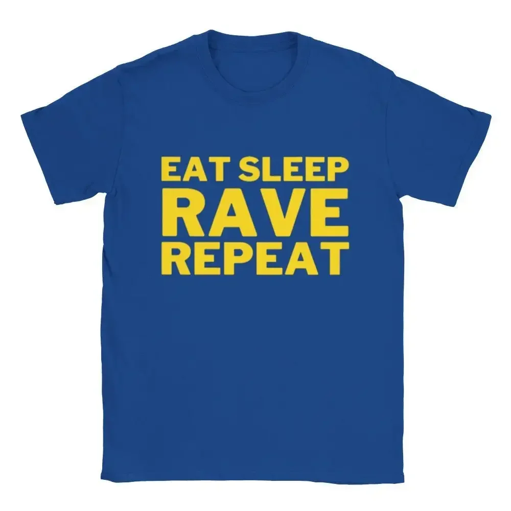 Eat Sleep Rave Repeat T Shirt Raver For Life
