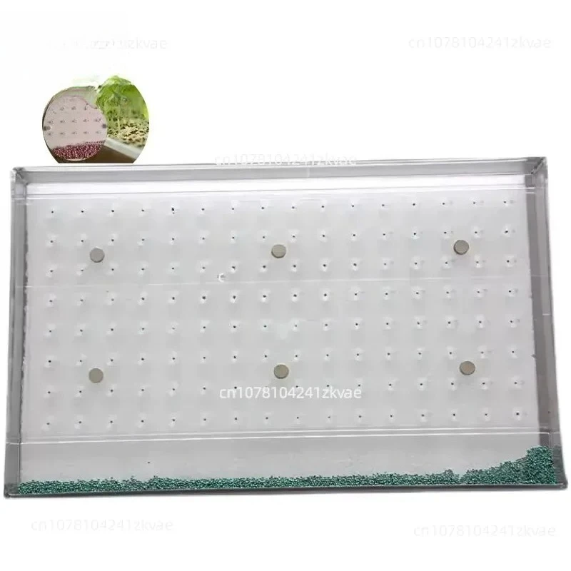 Plastic Nursery Seedling Tray Lids Seed Trays Rice Paddy Plant Seedling Nursery Seedling Tray Planter