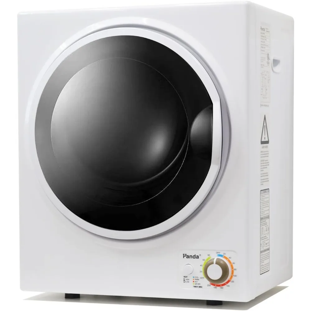 

Компактная электрическая сушилка для одежды, 1,5 куб. фута, портативная ванна из нержавеющей стали, 110 В для квартир, общежитий, небольших нагрузок