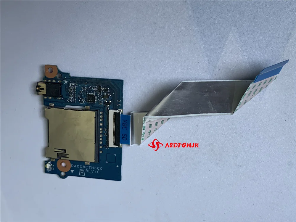 Original FOR HP ProBook 455 G5 Laptop SD Card Reader  Audio Board w/ Cable DA0X8CTH6C0