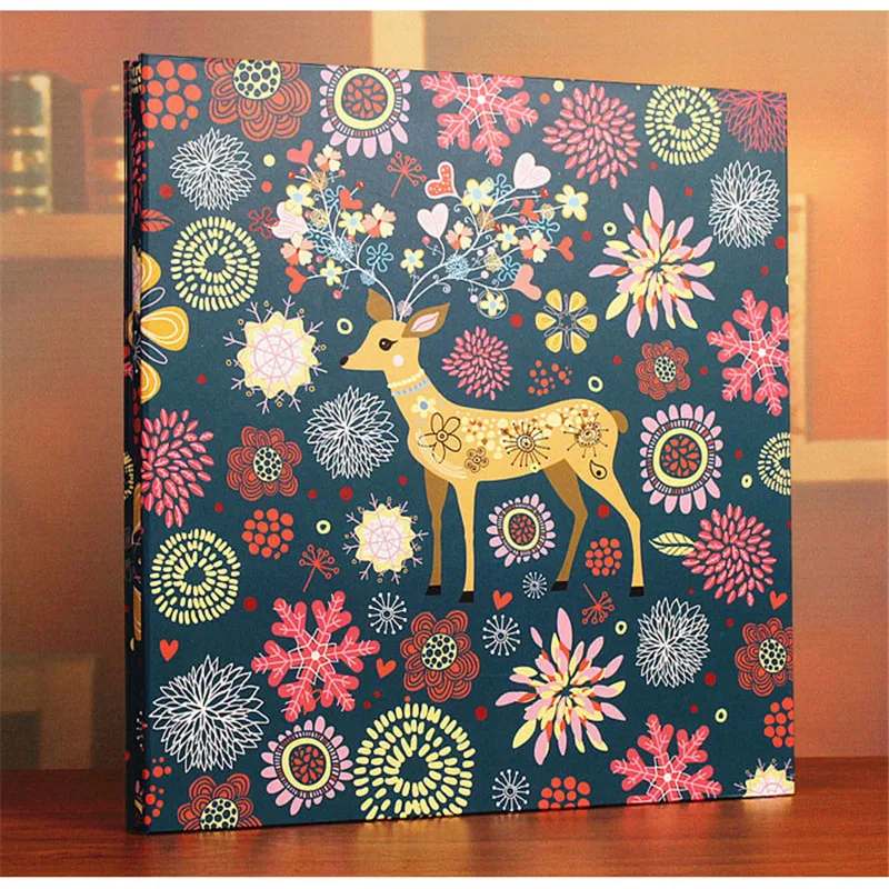 

New 18-inch diy photo album couple birthday gift wedding baby photo album scrapbook paper craft sticky photo album photos