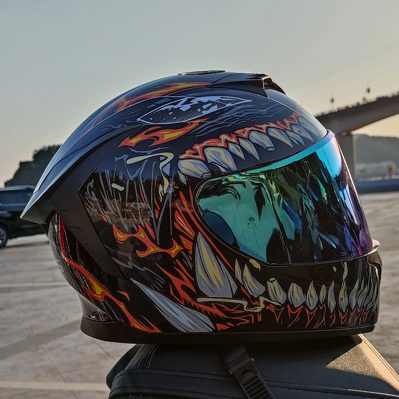 Motorcycle Helmet C… - image