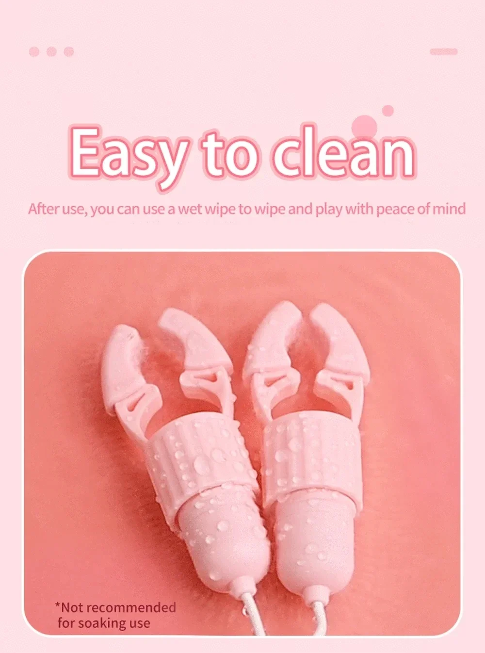 เครื่องกระตุ้นหัวนมแบบสั่น - อุปกรณ์กระตุ้นความสุขแบบสองระบบเพื่อสุขภาพและความผ่อนคลายของผู้หญิง & เครื่องนวดหัวนมแบบสั่น