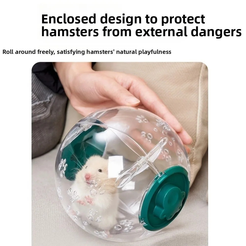 Portable Hamster Running Ball Escape Proof Multi-function Hamster Exercise Ball 12/15/18cm Durable Small Pet Running Ball