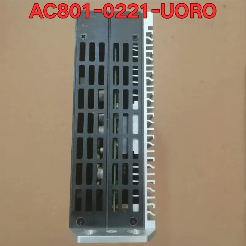 Second-hand AC801-0221-UORO PLC controller function test is normal