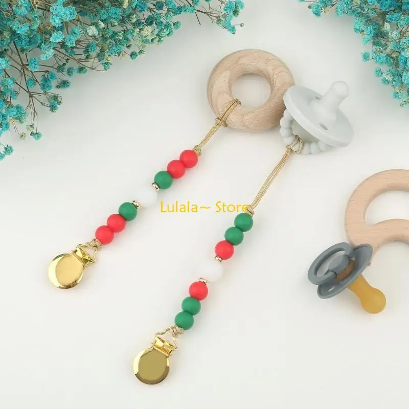 Y4QA Baby Paficer Holder Clip Boys Grils Teething Toy Dummy Holder Clip
