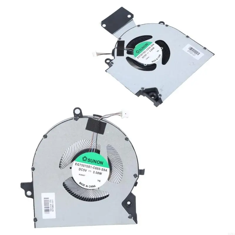 62KA CPU GPU Lüfter Laptops Kühlungslüfter DC5V 4Pin Kühler für OMEN 7/8 16-B 16-C TPN-Q265 TPN-Q267