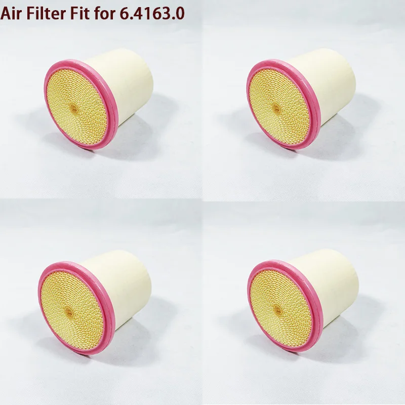 4 PCS Replace For 6.4163.0 641630 Air Filter Cartridge Kit Use for Kaeser Air Compressor AS20 ASK35 ASK27 ASK28T ASK32 ASK34 M31