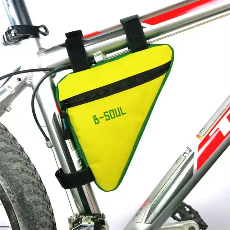 Waterproof Triangle Cycling Bicycle Front Tube Frame Bag Mountain Bike Pouch Mountain Bike Bag Frame Holder Saddle Packs