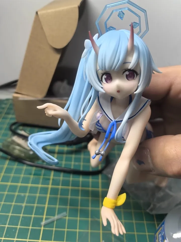 

Купальник 11 см аниме Tomoyo Kit kawaii смола GK белая сборка GK модель статуя игрушки кукла коллекция подарки