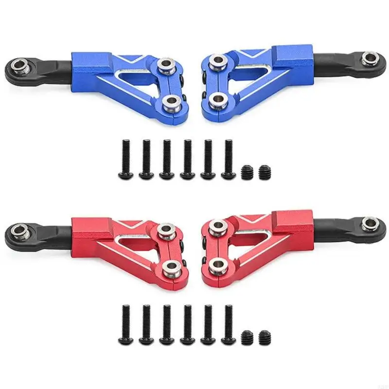 

J2HF Metal Front Upper Arms Upgrades for 1/10 Truck Car Interior Parts Model Remote Car Model Front Upper Arms Replacement