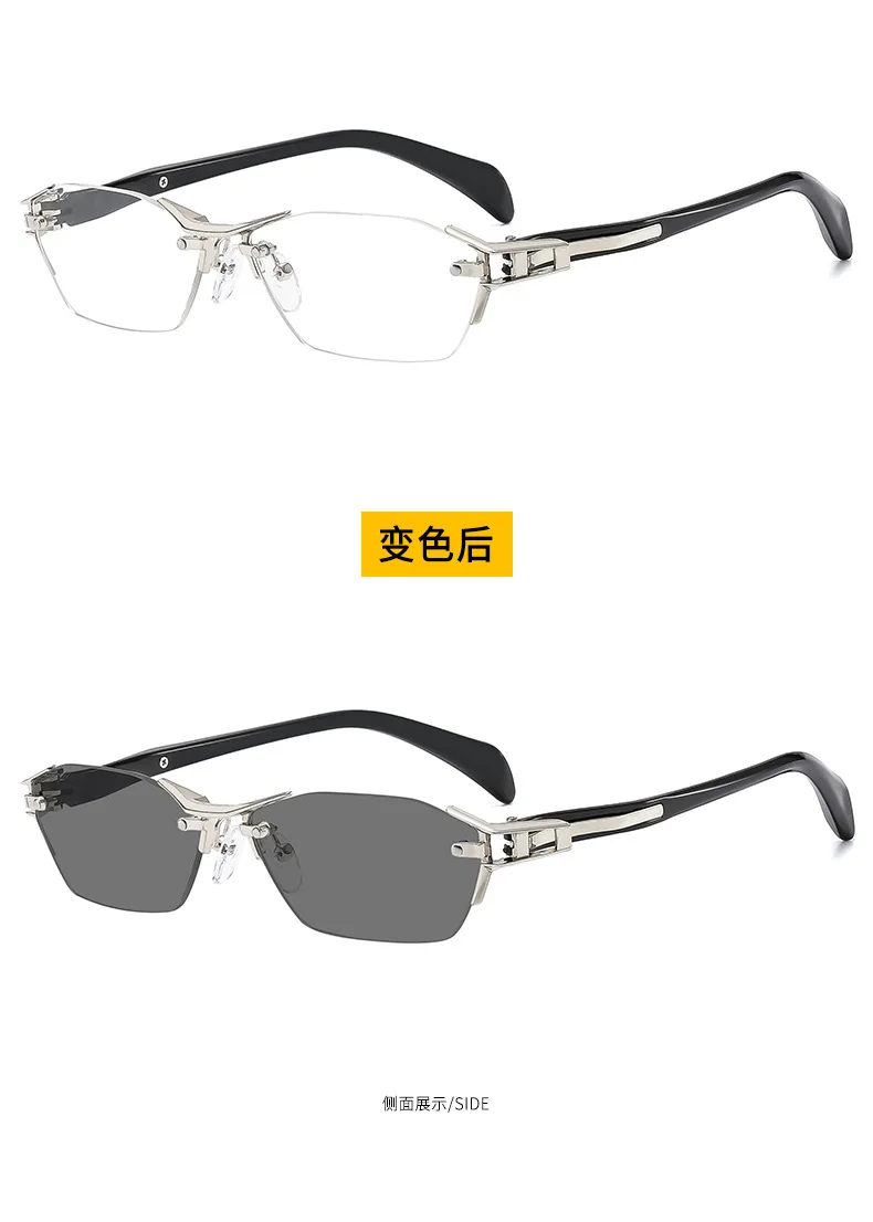 0 ~ +4.0 Photochrome Lesebrille Unbegrenztes Modell Anti-Blaulicht-Lesebrille Neutral HD Robuste Brille – Detail 11