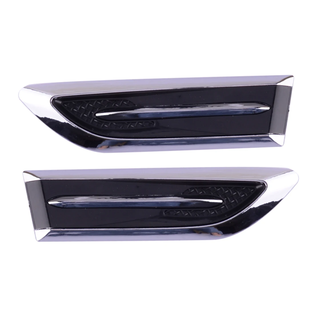 

1 пара универсальных автомобильных левых и правых боковых эмблем кузова, крыла, значок, декоративная наклейка, АБС-пластик