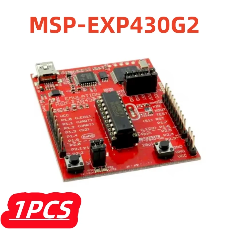 1 unids/lote 100% nuevo MSP-EXP430G2 Value Series MSP430G2553 2452 Kit de placa de desarrollo LaunchPad Original