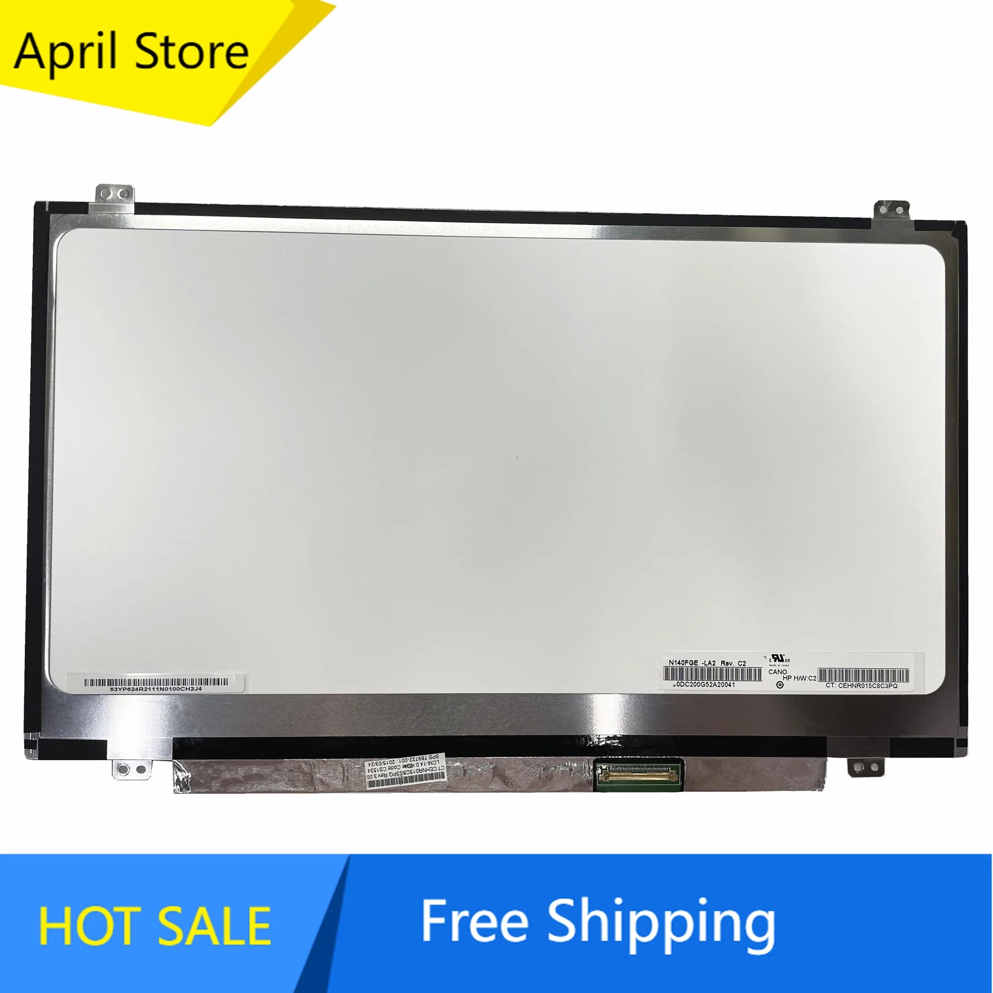 

N140FGE-LA2 N140FGE-L31 N140FGE-L32 LP140WD2-TLB1 LP140WD2-TLD4 B140RW02 V2 Laptop LCD Screen 1600*900 LVDS 40pin