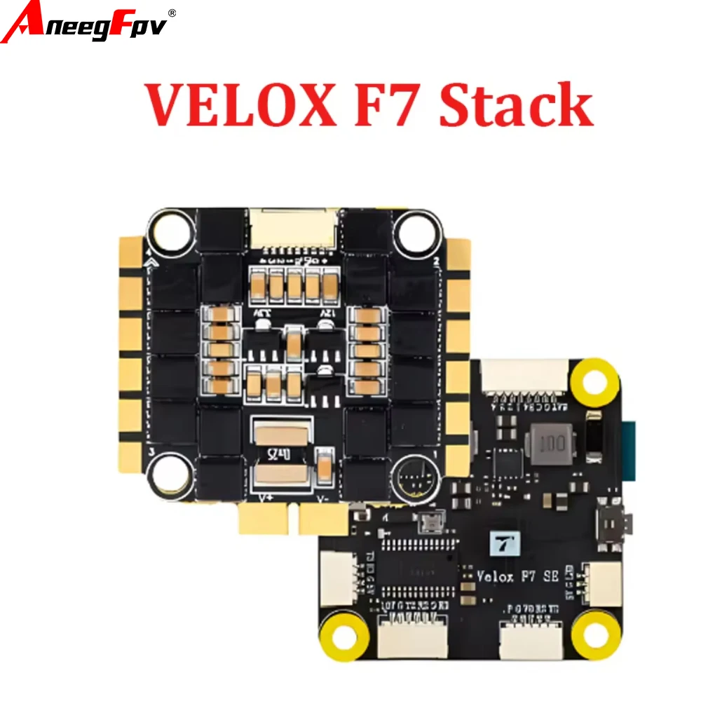 

T-motor Velox F7 SE+V50A SE HD Stack (AM32 ) FC flight controller ESC For FPV racing drones