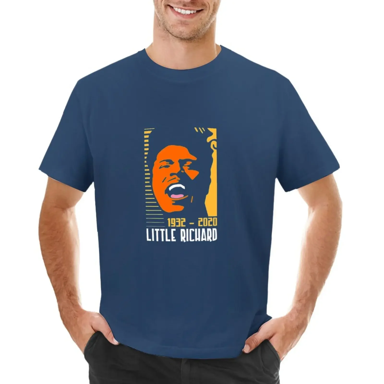 

Orange Restro of Little Richard Legend T-Shirt cute tops heavyweights summer tops animal prinfor boys t shirts for men graphic