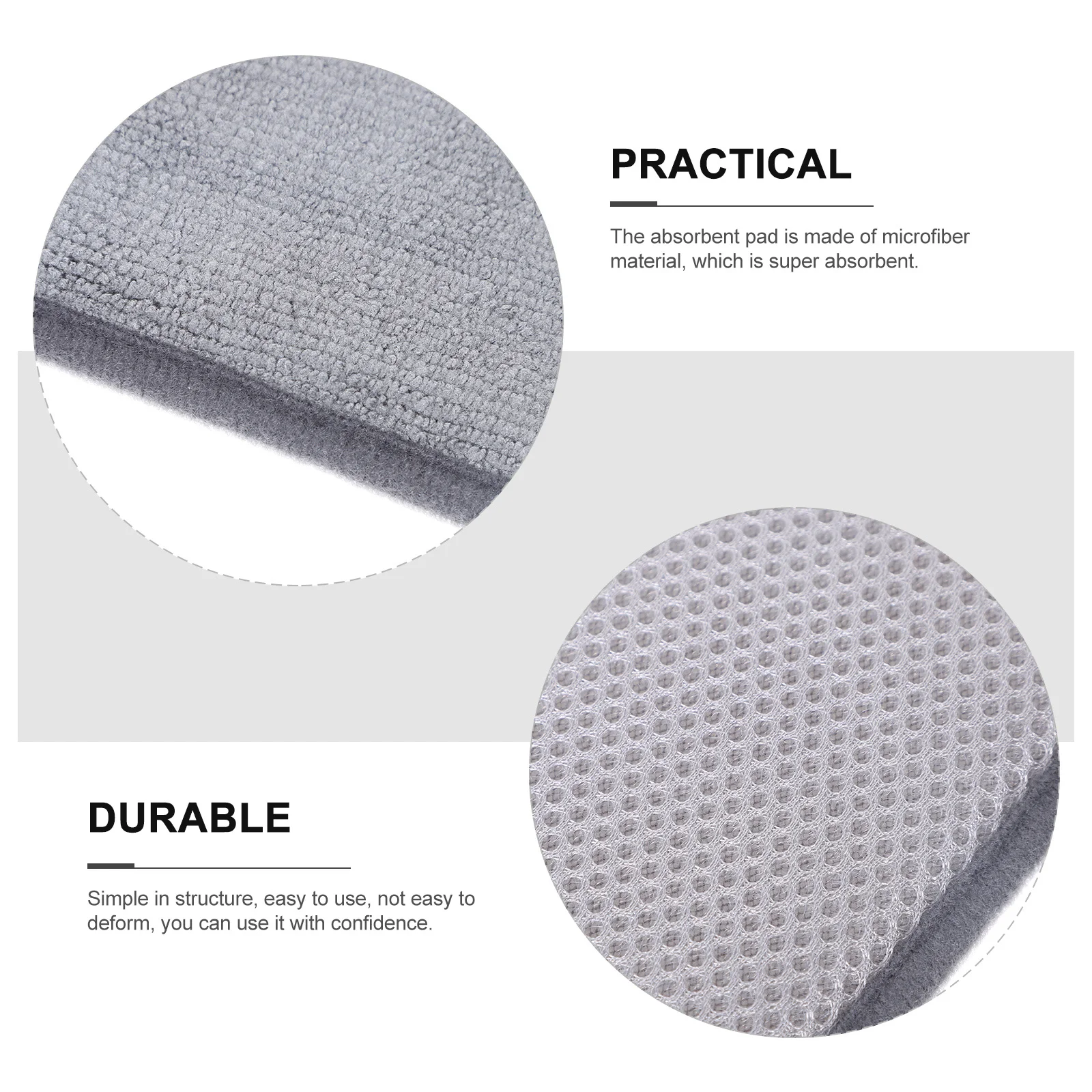 4Pcs Waterproof Splash Absorbent Mat for Refrigerator Water Dispenser Drip Tray Fast Drying Microfiber Fridge Accessories Leak