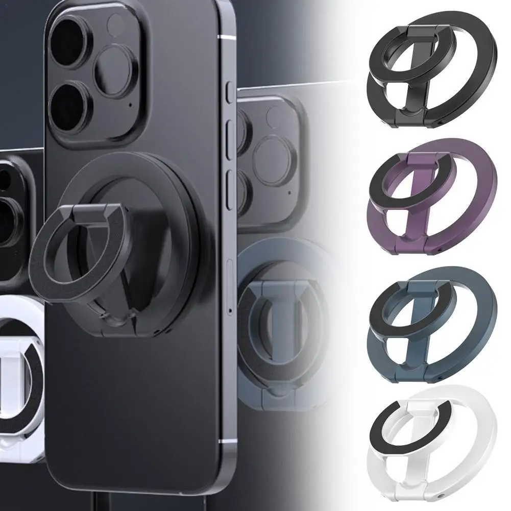 

Магнитный настольный держатель для телефона, кольцевой держатель 2 в 1, двухсторонний MagSafe для IPhone, подставка для мобильных телефонов, поддержка ручки для телефонных звонков