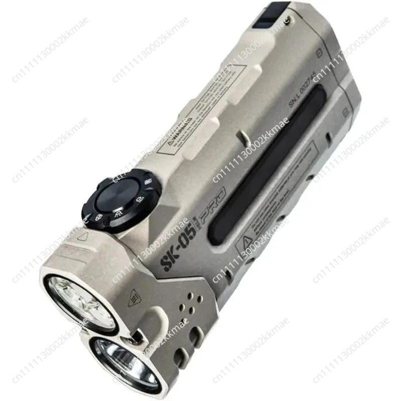 SK05 PRO EDC Flashlight 4360 Lumens, 8000mAh Rechargeable LED Flashlight & Power Bank, 3-in-1 Lighting - Best