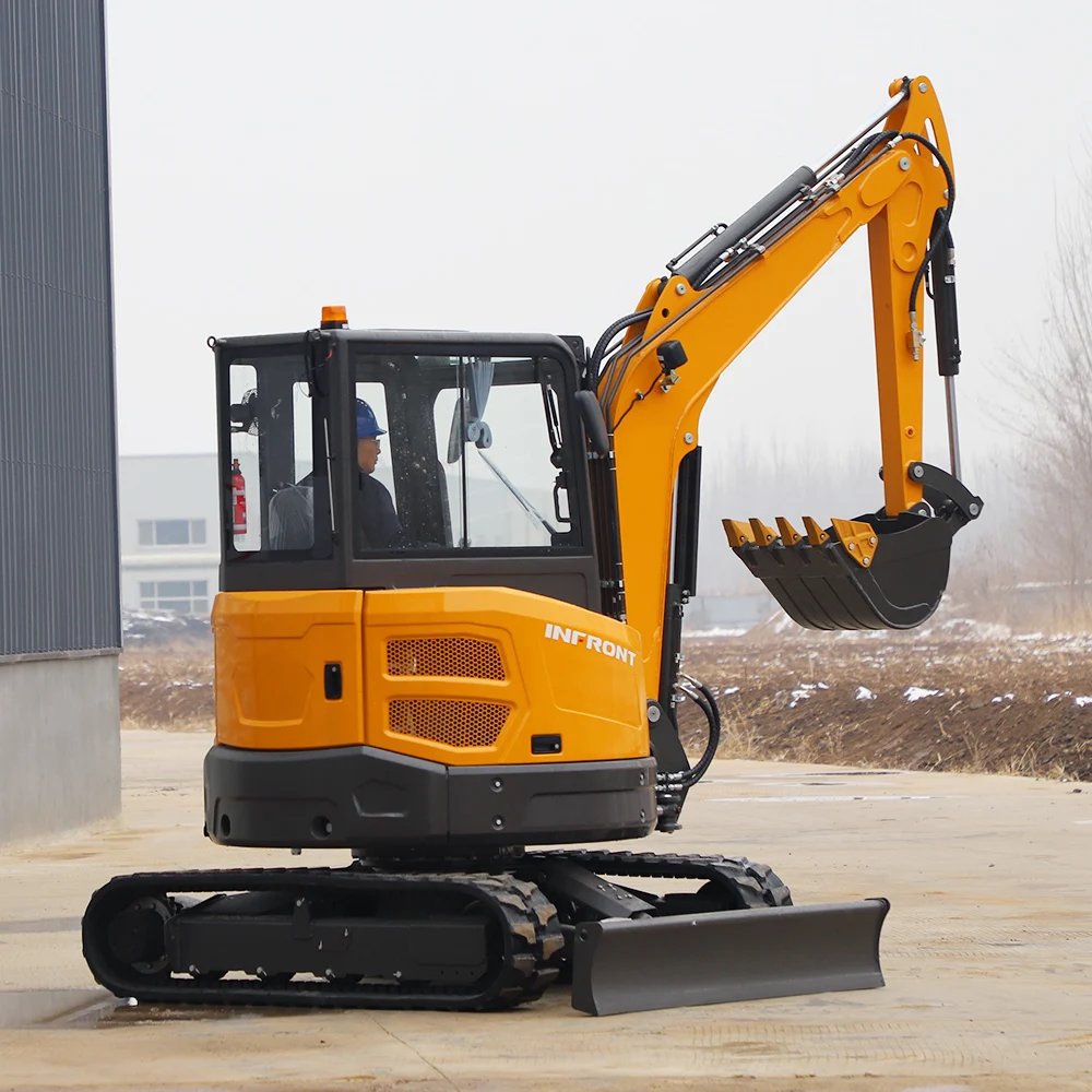 Mini Excavator EPA Euro 5 Kubota Farm Digger Engine  Chinese Mini Excavator