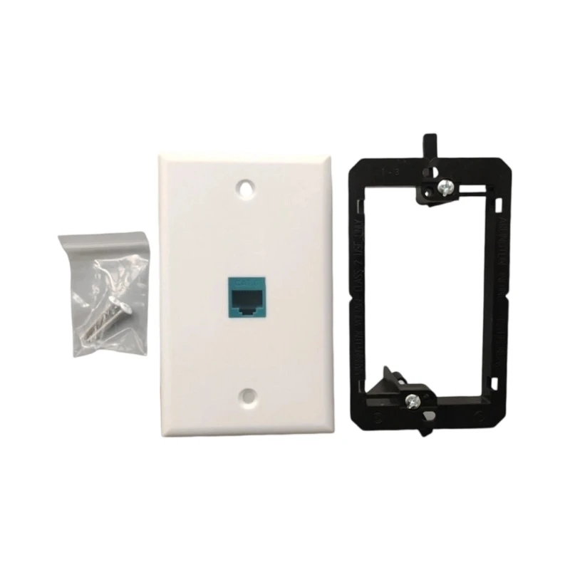 M3GA Ethernet Wall Plate Gigabit Panel Coupler Face Plates Networks Cable Port