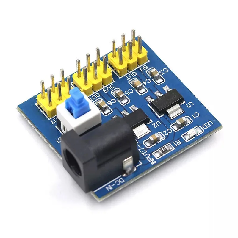 

1/2~200/500Pcs Power Module 3.3V 5V 12V Multiple Output Voltage Conversion Module DC-DC 12V to 3.3V 5V