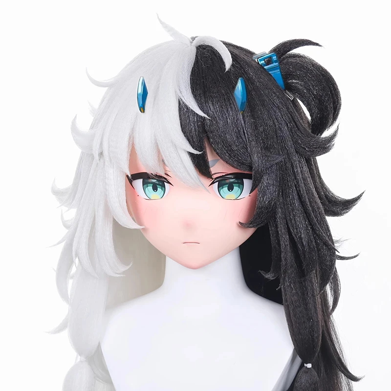 Anime Full headband lock Customize Full Crossdress Doll Female/Girl Cartoon Character Kig Cosplay Kigurumi Mask BJD