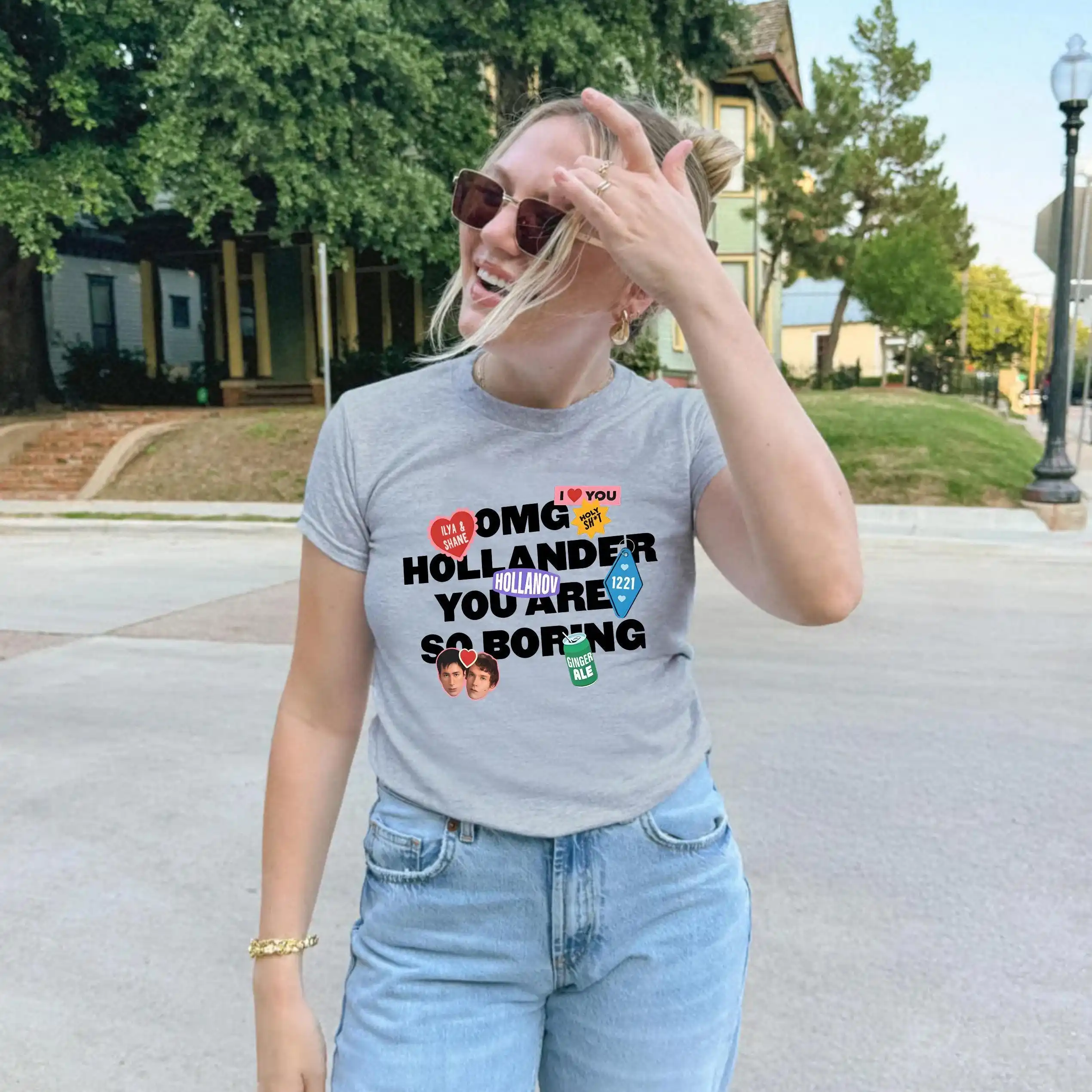 OMG Hollander You Are So Boring Tee, Hockey Boys Tee, Shane Ilya Shirt, Hockey Romance T-shirt