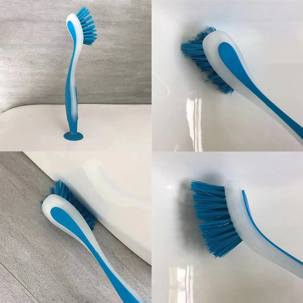 New Practical Brush With Long Plastic Handle Brush Washing Tool Hot Selling Multifunctional Brush