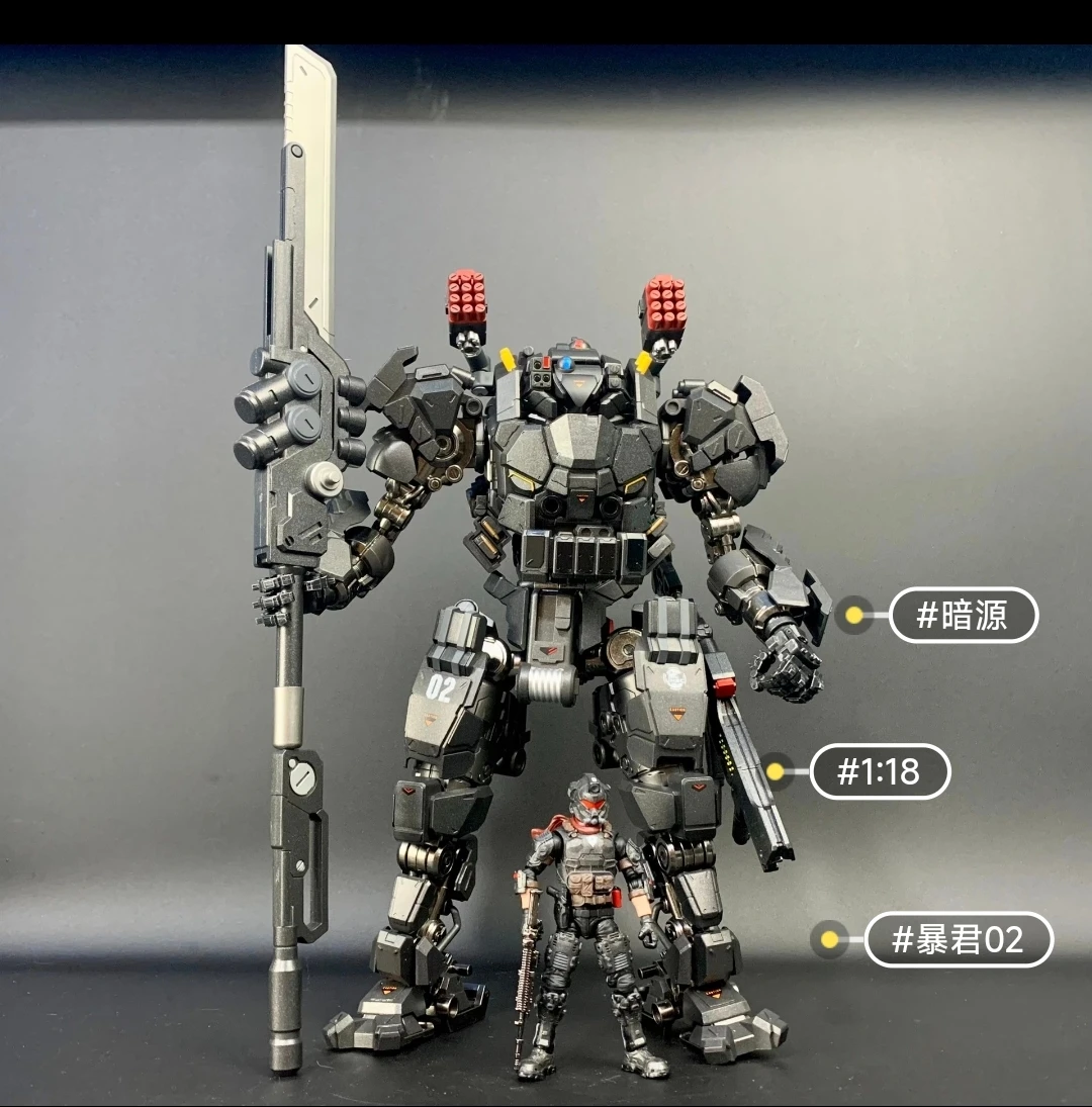 

In Stock JOYTOY Original Model Kit SORROW EXPEDITIONARY FORCES-TYRANT MECHA 02 1/18 Anime Figure Model Toys Model Gifts for Boys
