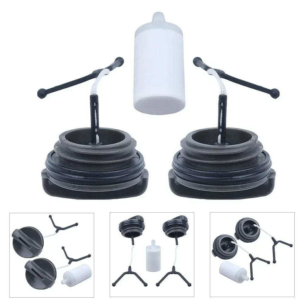 

Fuel Oil Tank Cap Filter Kit For Husqvarna 435 435E 440 440E 445 450 E 544111203 Chainsaw Parts Garden Power Tool Parts
