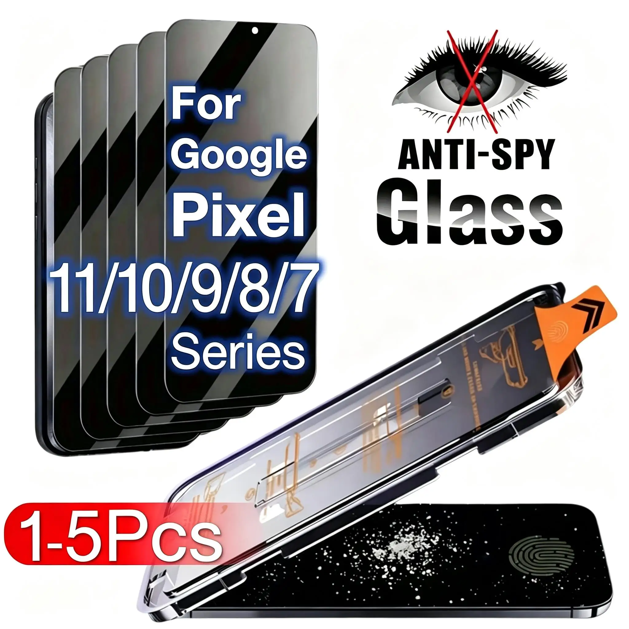 2-5 Stück Blickschutzfolie für Google Pixel 11 Pro XL 10A 9A 8A 7A 6A 10 9 8 7 10 9 Pro XL 11ProXL Anti-Spy Panzerglas