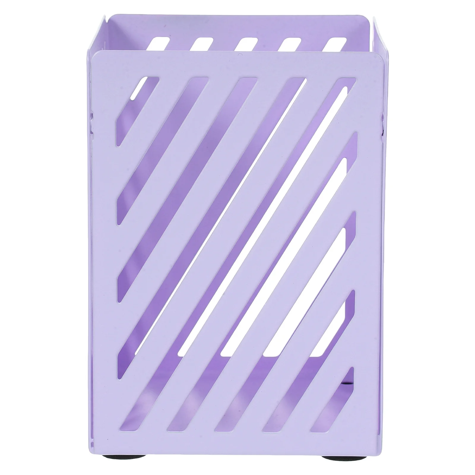 

Metal Pen Holder Desk Pencil Organizer Square Mesh Design Office Desk Supplies Organizer Makeup Brush Holder