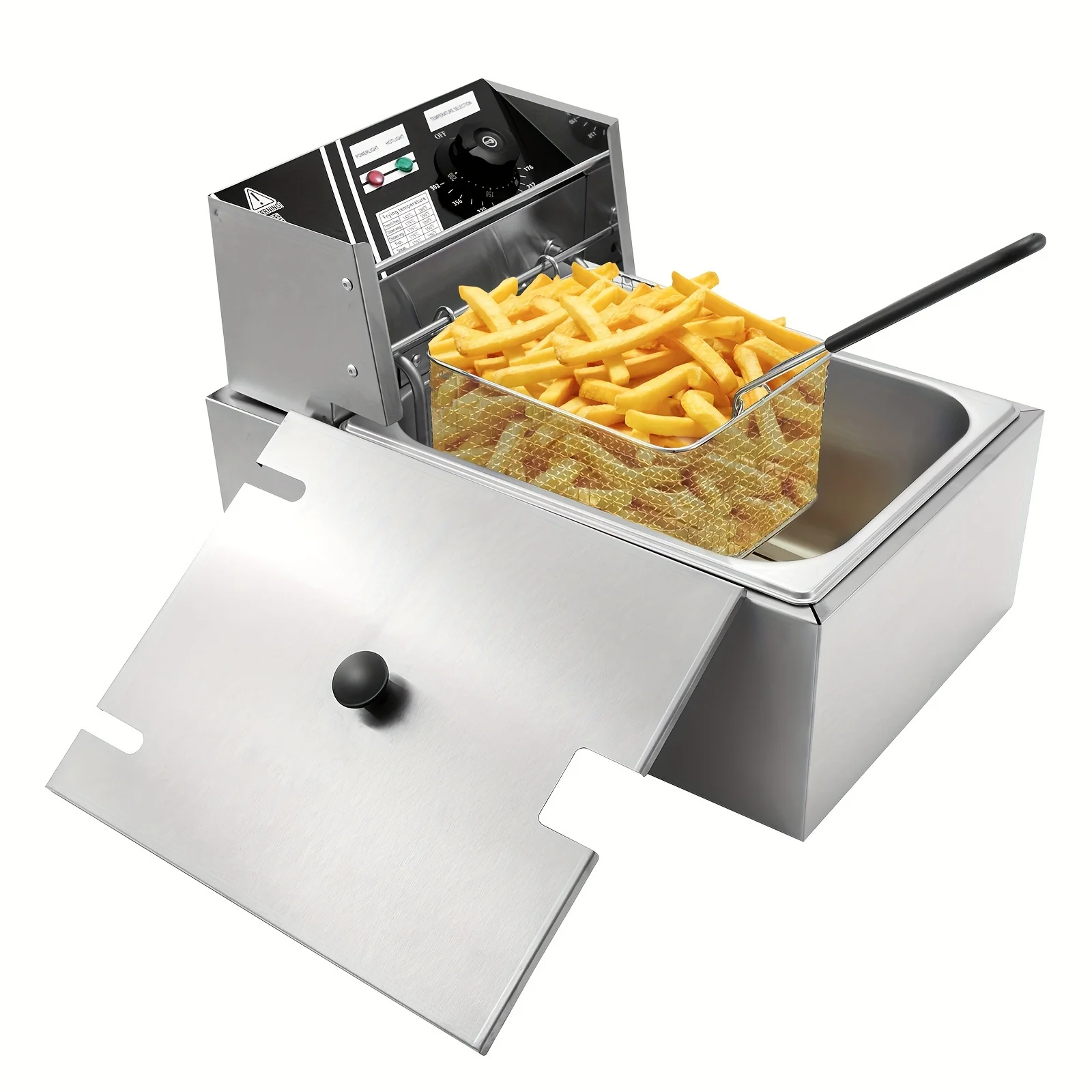 for fryer Electric Deep Fryer stainless steel baskets Countertop with Removable Tank and fryer stainless steel countertop 220v