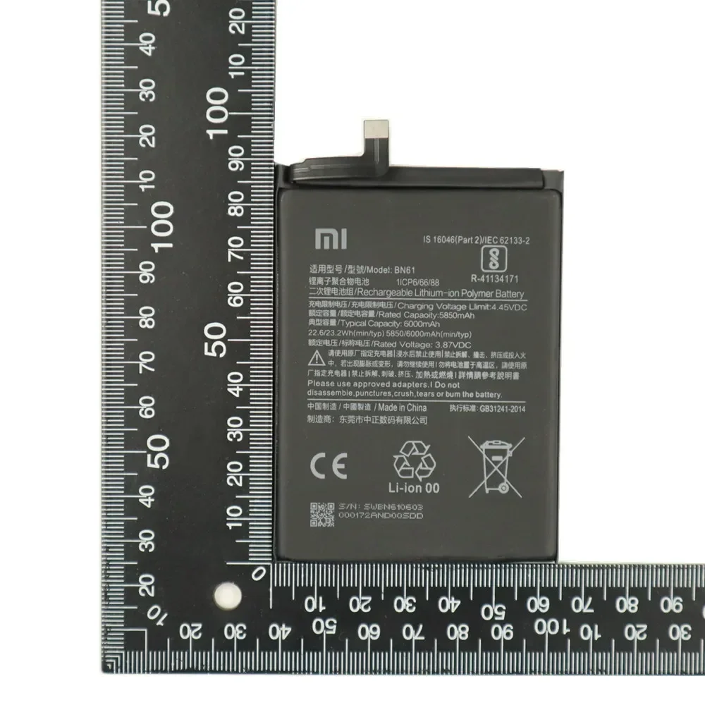 2025 Years BN61 BN57 Original Battery For Xiaomi Pocophone POCO X3 Pro x3pro / X3 NFC Phone Battery Bateria with Free Tools