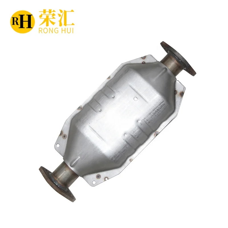 For Hyundai Terracan catalytic converter with oval catalyst bag